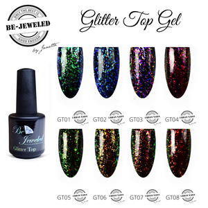 Glitter Top Gel 01 - 08